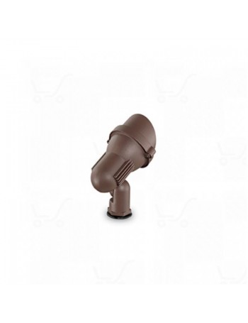 IDEAL LUX: Terra pt1 IP65 faretto lampada da giardino small coffee in offerta