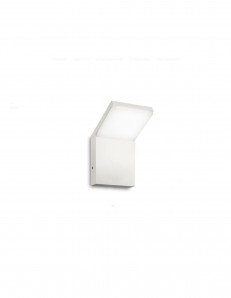 IDEAL LUX: Style ap1 applique led da esterno bianco LED IP54 in offerta