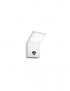 IDEAL LUX: Style ap1 applique led da esterno bianco con sensore LED IP54 in offerta