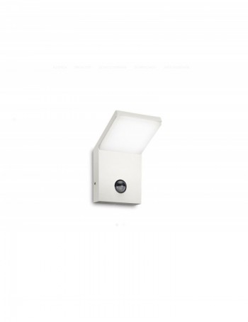 IDEAL LUX: Style ap1 applique led da esterno bianco con sensore LED IP54 in offerta