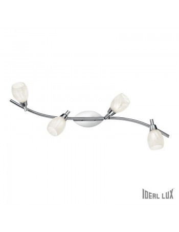: Soffio PL4 Applique plafoniera 4 luci spot cromo in offerta