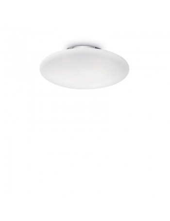 IDEAL LUX: Smarties Plafoniera moderna bianco PL2 Ø40 vetro in offerta