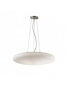 IDEAL LUX: Smarties Sospensione moderna bianco SP5 Ø60 vetro in offerta