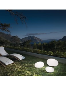 IDEAL LUX: Sasso PT1 Lampada da terra per esterno sfera small Ø40 in offerta
