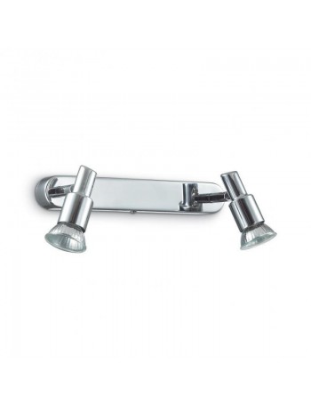 IDEAL LUX: Slem AP2 Applique moderno con 2 spot cromo in offerta