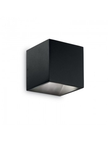 IDEAL LUX: Rubik AP1 Applique cubo Led da esterno nero IP44 in offerta