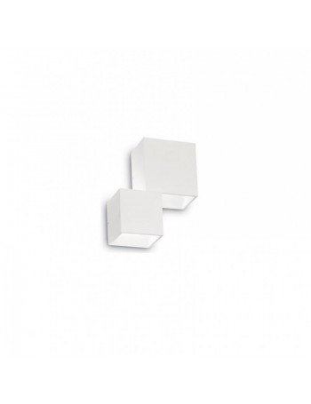 IDEAL LUX: Rubik AP2 Applique Led da esterno 2 luci bianco IP44 in offerta