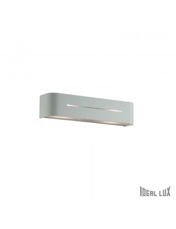 IDEAL LUX: Posta ap2 applique in alluminio 36x8 cm bianco rettangolare in offerta