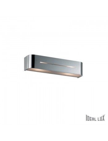 IDEAL LUX: Posta ap2 applique in alluminio 36x8 cm cromo rettangolare in offerta