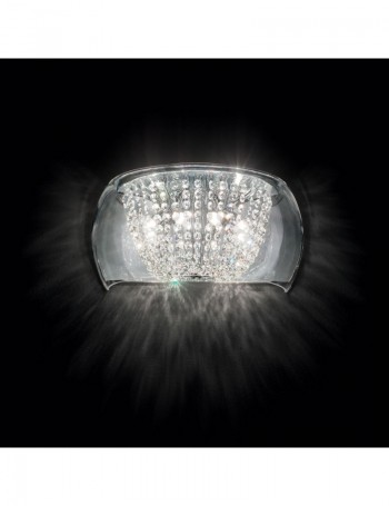 IDEAL LUX: Audi-61 ap4 applique vetro e cristalli soggiorno in offerta
