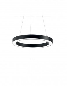 IDEAL LUX: Oracle sp1 sospensione anello led ø70 cm nero in offerta
