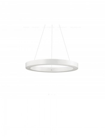 IDEAL LUX: Oracle sp1 sospensione anello led ø50 cm bianco in offerta