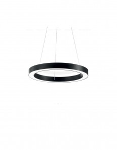 IDEAL LUX: Oracle sp1 sospensione anello led ø50 cm nero in offerta