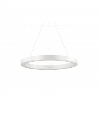 IDEAL LUX: Oracle sp1 sospensione anello led ø60 cm bianco in offerta