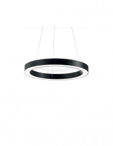 IDEAL LUX: Oracle sp1 sospensione anello led ø60 cm nero in offerta