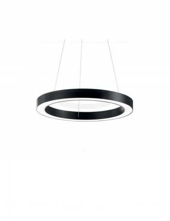 IDEAL LUX: Oracle sp1 sospensione anello led ø60 cm nero in offerta