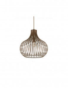 IDEAL LUX: Onion sospensione in metallo marrone ø38 cm in offerta