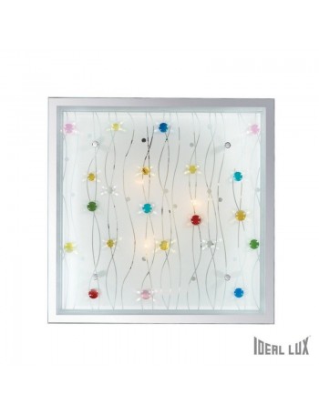 IDEAL LUX: Ocean pl3 plafoniera quadrata 42x42 cm color in offerta