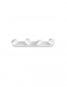 IDEAL LUX: Oby pl4 applique plafoniera 4 luci led orientabili in offerta