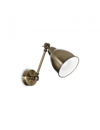 IDEAL LUX: Newton ap1 applique orientabile brunito in offerta