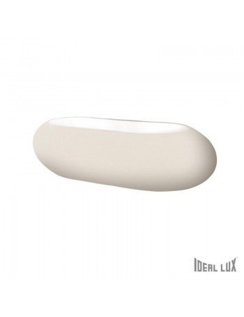 IDEAL LUX: Moris ap2 applique in vetro bianco design in offerta
