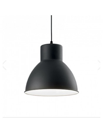 IDEAL LUX: Metro sp1 sospensione 1 luce metallo nero in offerta