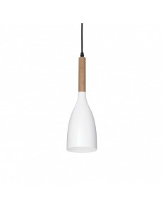 IDEAL LUX: Manhattan sp1 sospensione 1 luce metallo bianco in offerta