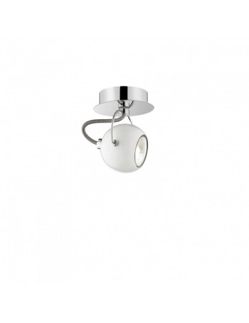 IDEAL LUX: Lunare ap1 applique con faretto direzionabile bianco in offerta
