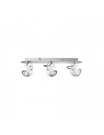 IDEAL LUX: Lunare ap3 applique con 3 faretti direzionabili bianco in offerta