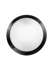 IDEAL LUX: Lucia-1 ap1 applique da esterno nero IP66 in offerta