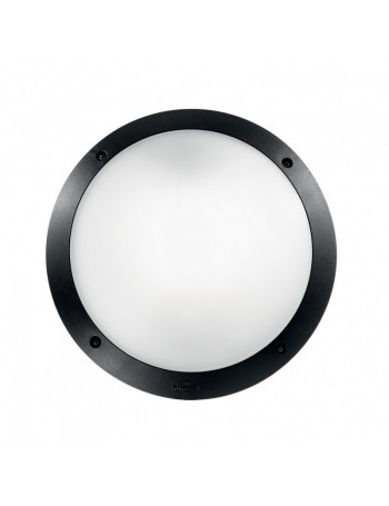 IDEAL LUX: Lucia-1 ap1 applique da esterno nero IP66 in offerta