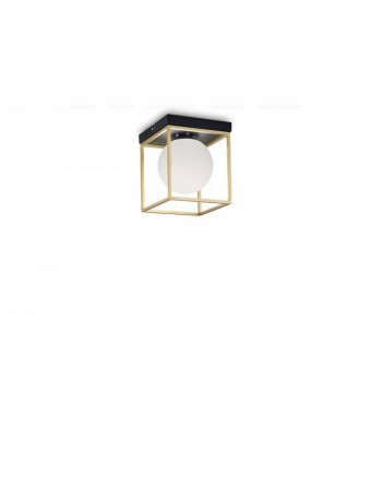 IDEAL LUX: Lingotto pl1 plafoniera 1 luce vintage in offerta