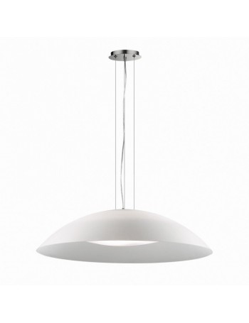 IDEAL LUX: Lena sp3 sospensione moderna ø74 vetro bianco in offerta