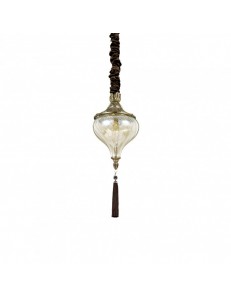 IDEAL LUX: Harem sp1 sospensione classica 1 luce brunito in offerta