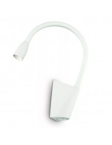 IDEAL LUX: Goose ap1 applique led da lettura bianco in offerta