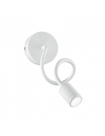 IDEAL LUX: Focus-1 ap1 applique led da lettura flessibile bianco in offerta