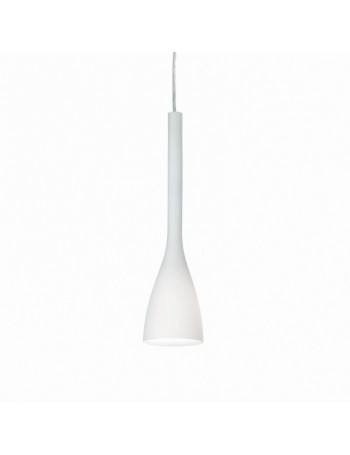 IDEAL LUX: Flut sp1 sospensione small in vetro bianco in offerta