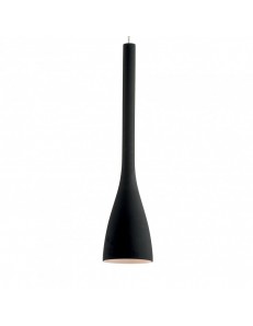 IDEAL LUX: Flut sp1 sospensione big in vetro nero in offerta