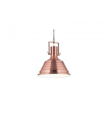 IDEAL LUX: Fisherman sp1 sospensione vintage in metallo rame in offerta