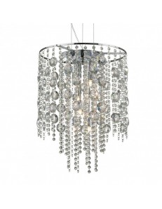 IDEAL LUX: Evasione sp8 sospensione in cristallo rotonda ø41 pendenti in offerta