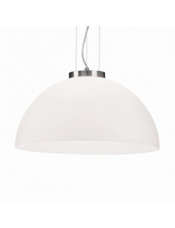 IDEAL LUX: Etna sp1 sospensione moderna bianca rotonda ø50 vetro in offerta