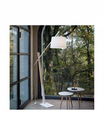 IDEAL LUX: Eminent pt1 piantana moderna regolabile bianca in offerta