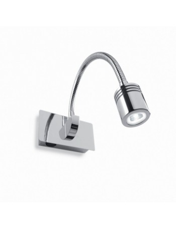 IDEAL LUX: Dynamo ap1 applique led da lettura cromo in offerta