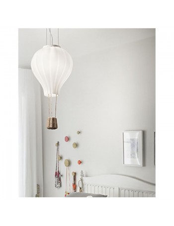 IDEAL LUX: Dream big sp1 lampada sospensione per cameretta mongolfiera in offerta