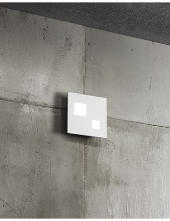 PERENZ: Applique plafoniera in metallo verniciato bianco LED in offerta