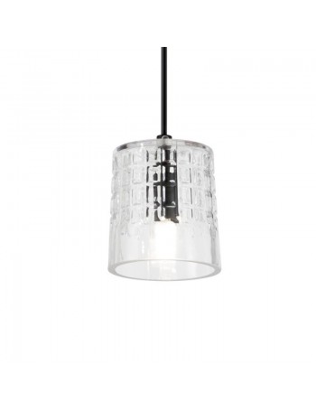 IDEAL LUX: Cognac-1 sp1 sospensione in vetro trasparente in offerta