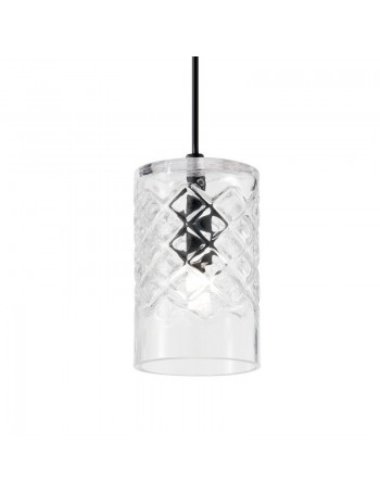 IDEAL LUX: Cognac-2 sp1 sospensione in vetro trasparente in offerta