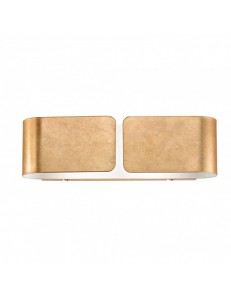 IDEAL LUX: Clip ap2 applique mini oro rettangolare in offerta