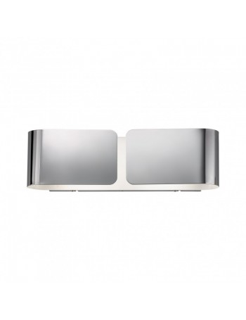 IDEAL LUX: Clip ap2 applique small cromo rettangolare in offerta