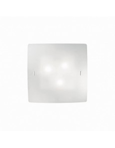 IDEAL LUX: Celine pl3 plafoniera minimal 39x39 quadrata in offerta